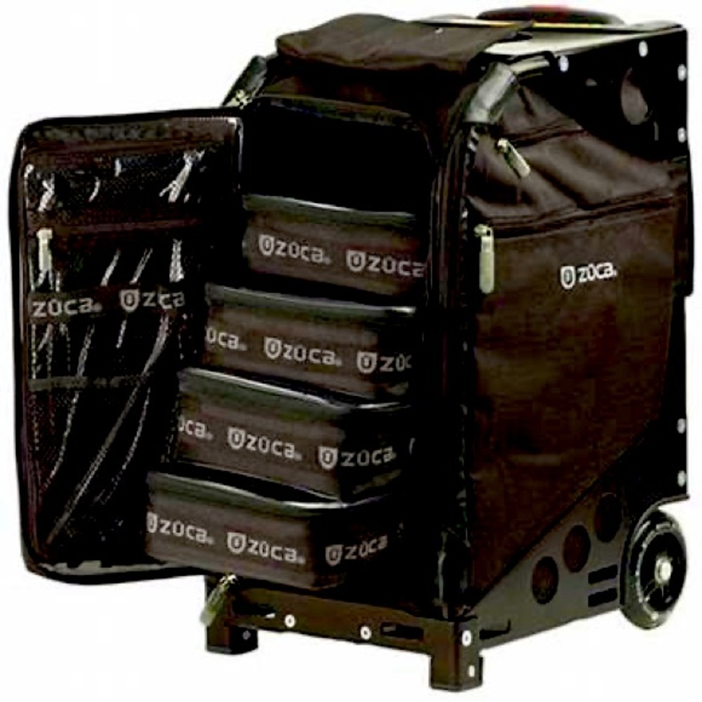 Zuca Professional Makeup Artist Luggage with 4 insert bags